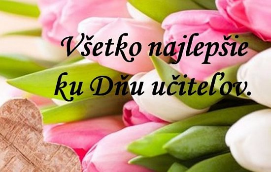 DEŇ UČITEĽOV