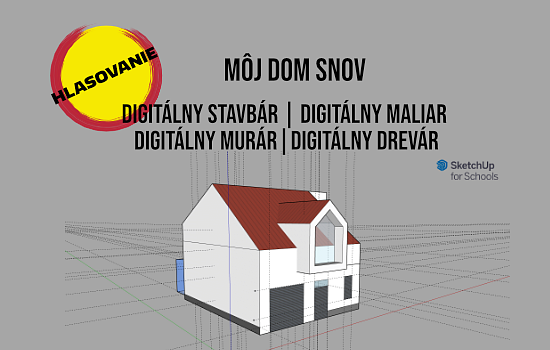 Súťaž "MÔJ DOM SNOV"- SPUSTENIE HLASOVANIA